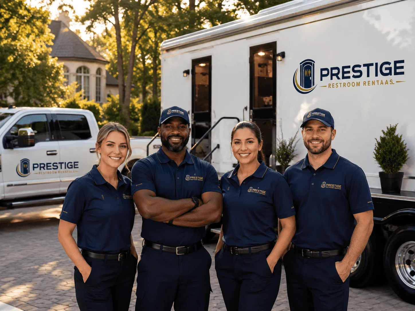 Trusted Luxury Portable Restrooms company in Huggins, MO